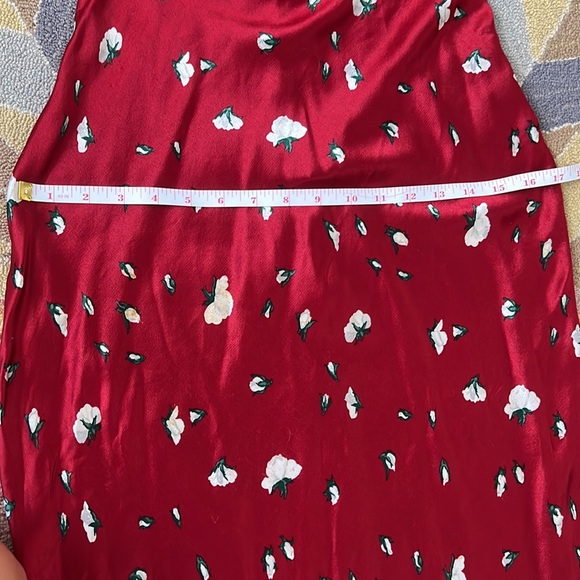 🌹 VINTAGE BETSEY JOHNSON ROSES MERMAID MAXI SKIRT 00 0 2 XXS XS S P - Picture 4 of 10